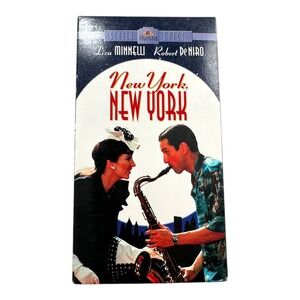 New York New York VHS Tape Movie Film‎ Liza Minnelli Robert De Niro MGM UA